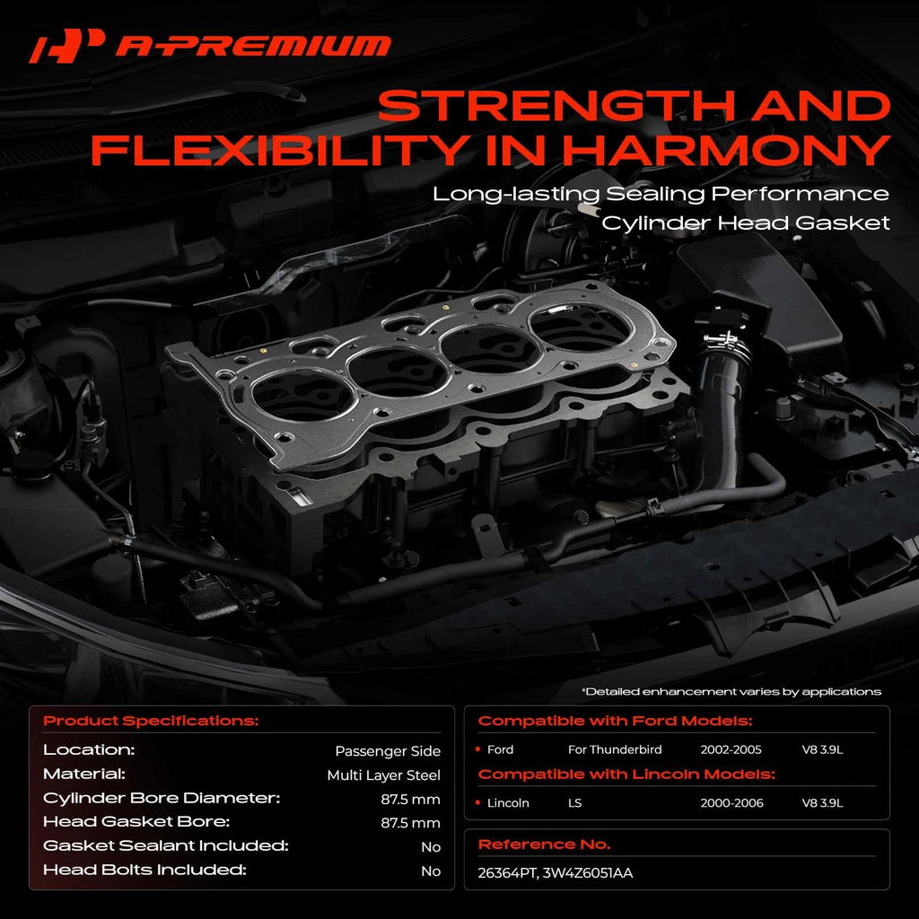 Cylinder Head Gasket for Lincoln LS (2000-2006) Ford Thunderbird (2002-2005)