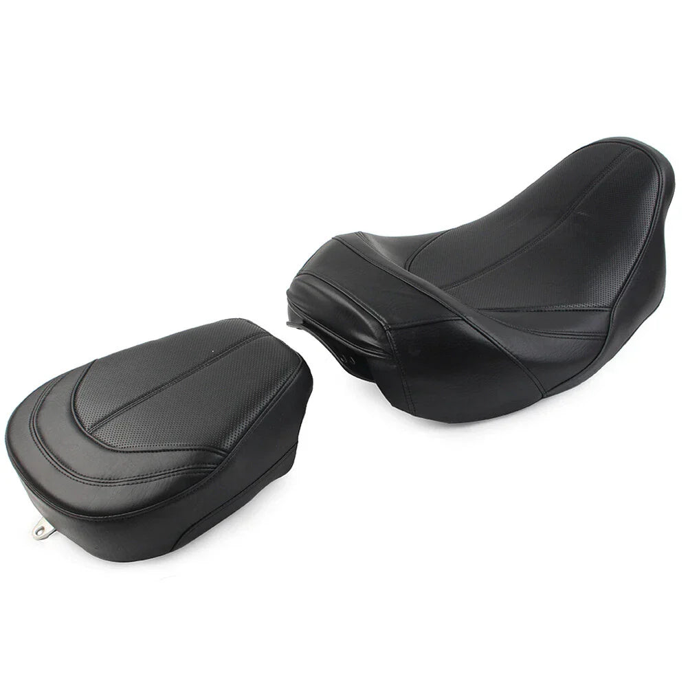 Low-Profile Driver Passenger Pillion Seat for Touring Road Glide CVO (2009-2022)
