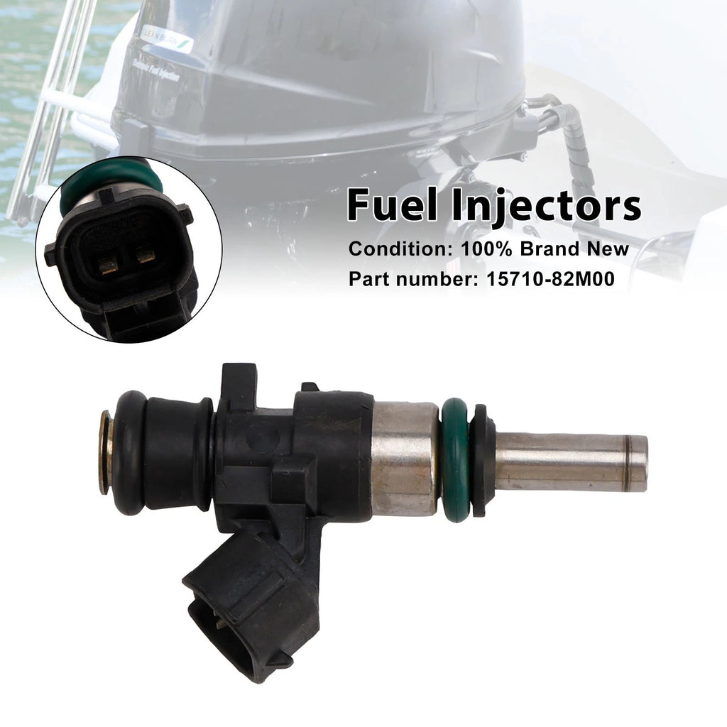 Fuel Injectors 15710-82M00 for Suzuki Outboard 25HP 30HP (DF25)