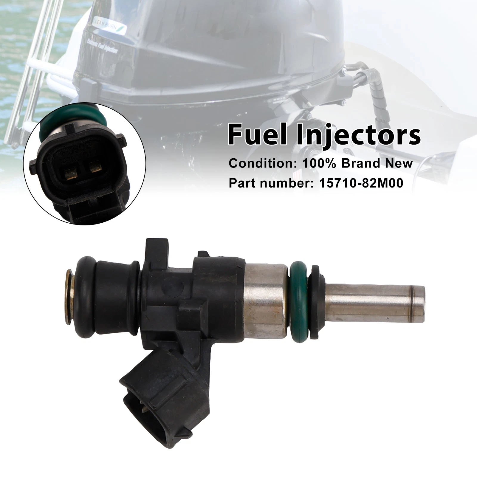 Fuel Injectors 15710-82M00 for Suzuki Outboard 25HP 30HP (DF25)