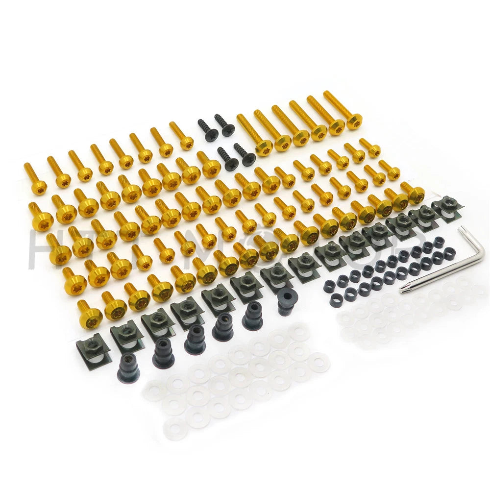 CNC Fairing Bolt Kit for Benelli Tornado Tre 1130, 302R, Tre 900 (2005–2015)