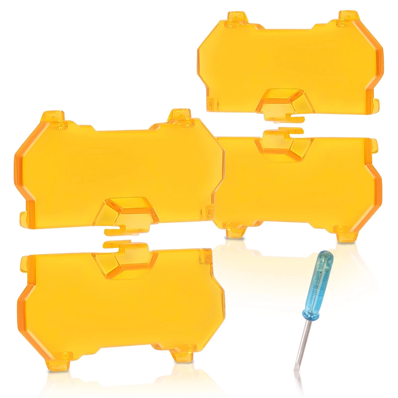 3.5 Inch Amber Lens Driving Light Covers for maXpeedingrods LED Lights