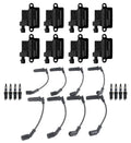Ignition Wires & Spark Plugs Kit for Chevrolet GMC 8.1L V8 (2001–2009)