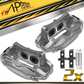 2X Front Disc Brake Calipers w/ 4 Pistons for Ford Mustang (2007–2014)