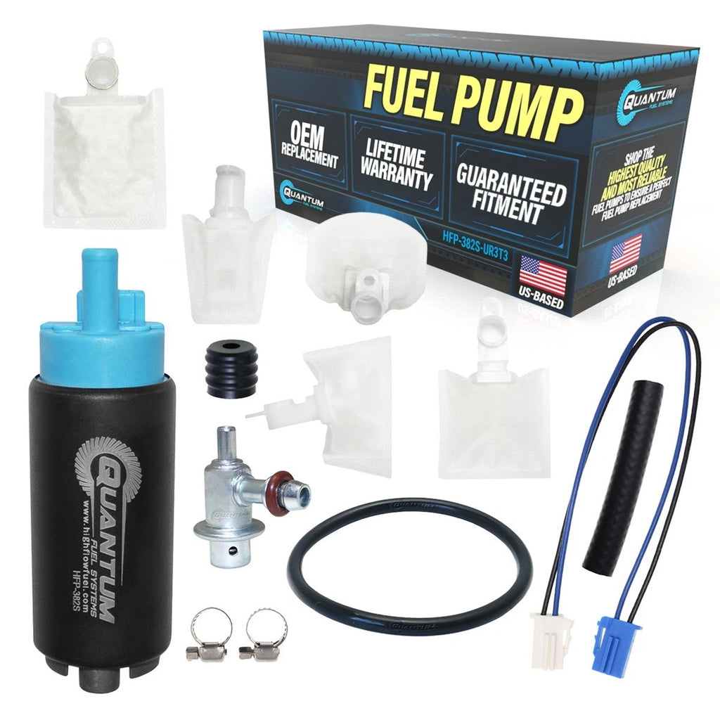 QFS Fuel Pump + Regulator & Tank Seal for Suzuki V-Strom DL1000 (2002–2012)
