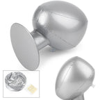 Inflatable Mannequin Head for Hats - Round Silver Torso (1pc)