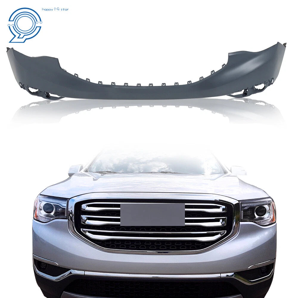 Front Bumper Cover Upper 84286368 for GMC Acadia (2017–2019) W/O Radar Holes