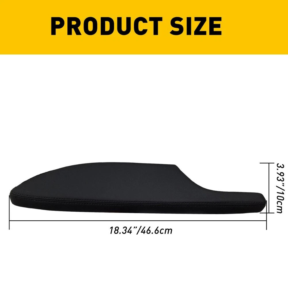 Front Door Armrest Lid Cover for Honda Accord Coupe (2008–2012) Black