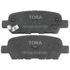 Rear Disc Brake Pads for Dualis J10 Wagon 2007~2016 ST Ti 2 4x4 Left+Right Set