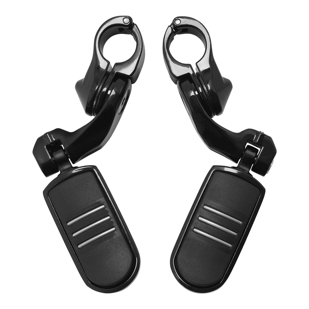 1-1/4" Black Short Angled Pegstreamliner Foot Peg for Harley
