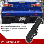 Smoked LED Rear Bumper Reflector for Mitsubishi Lancer Evo (2003–2016)
