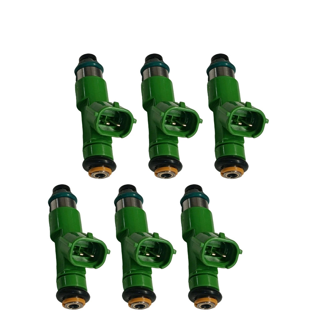 Set of 6 Fuel Injectors for Infiniti FX35 M35h Nissan 350Z Murano Altima V6 (2008–2012)