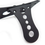 HTT Motorcycle Side Mount License Plate for Custom Bikes (Black)