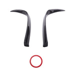 Carbon Fiber Front Fender Vent for Lexus RC F RCF (2015–2018) Black Trim