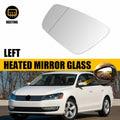 Heated Driver Left Side Mirror Glass for VW Passat (2006–2010)