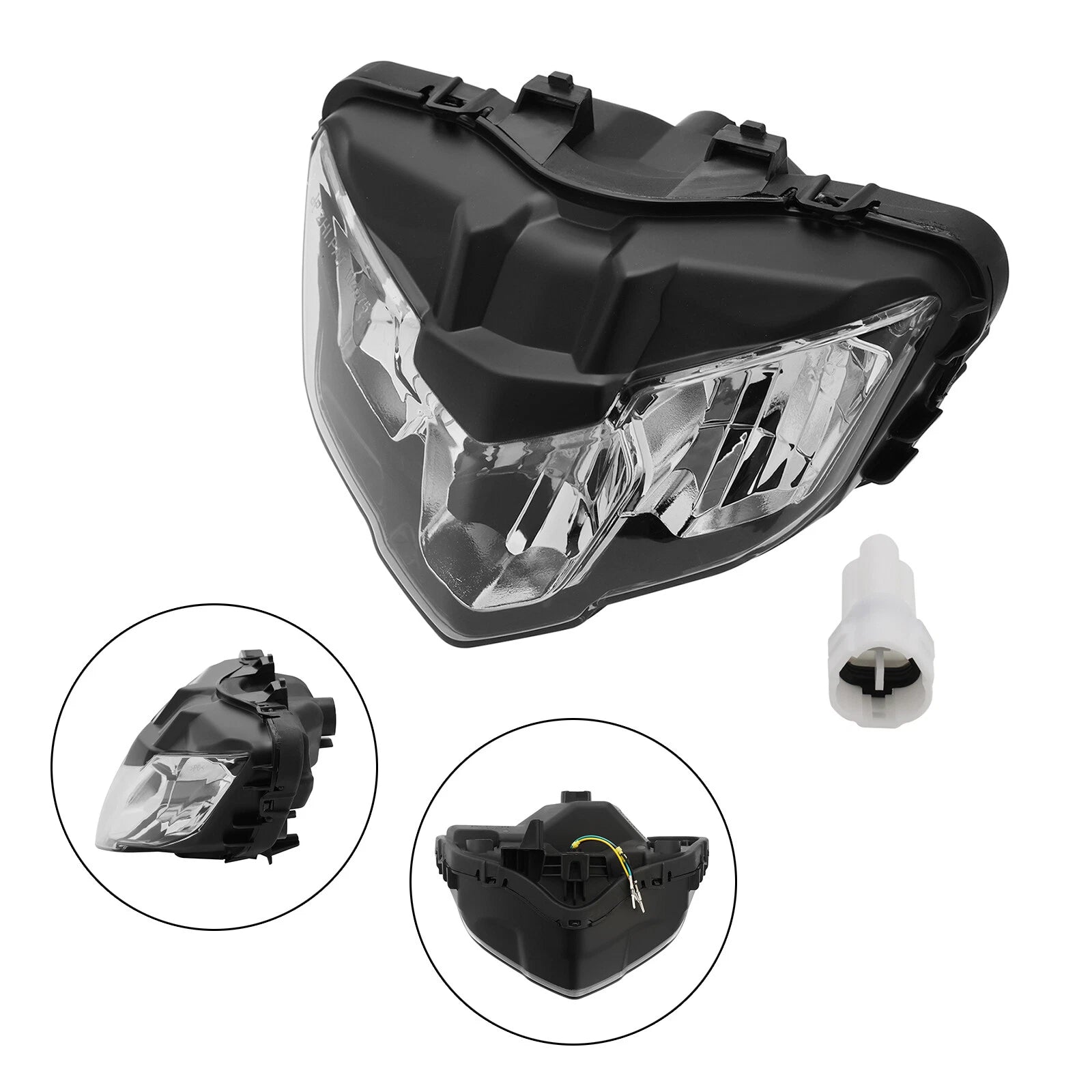 Front Headlight Grille LED Protector for Yamaha Y15ZR V2 (2019–2021)