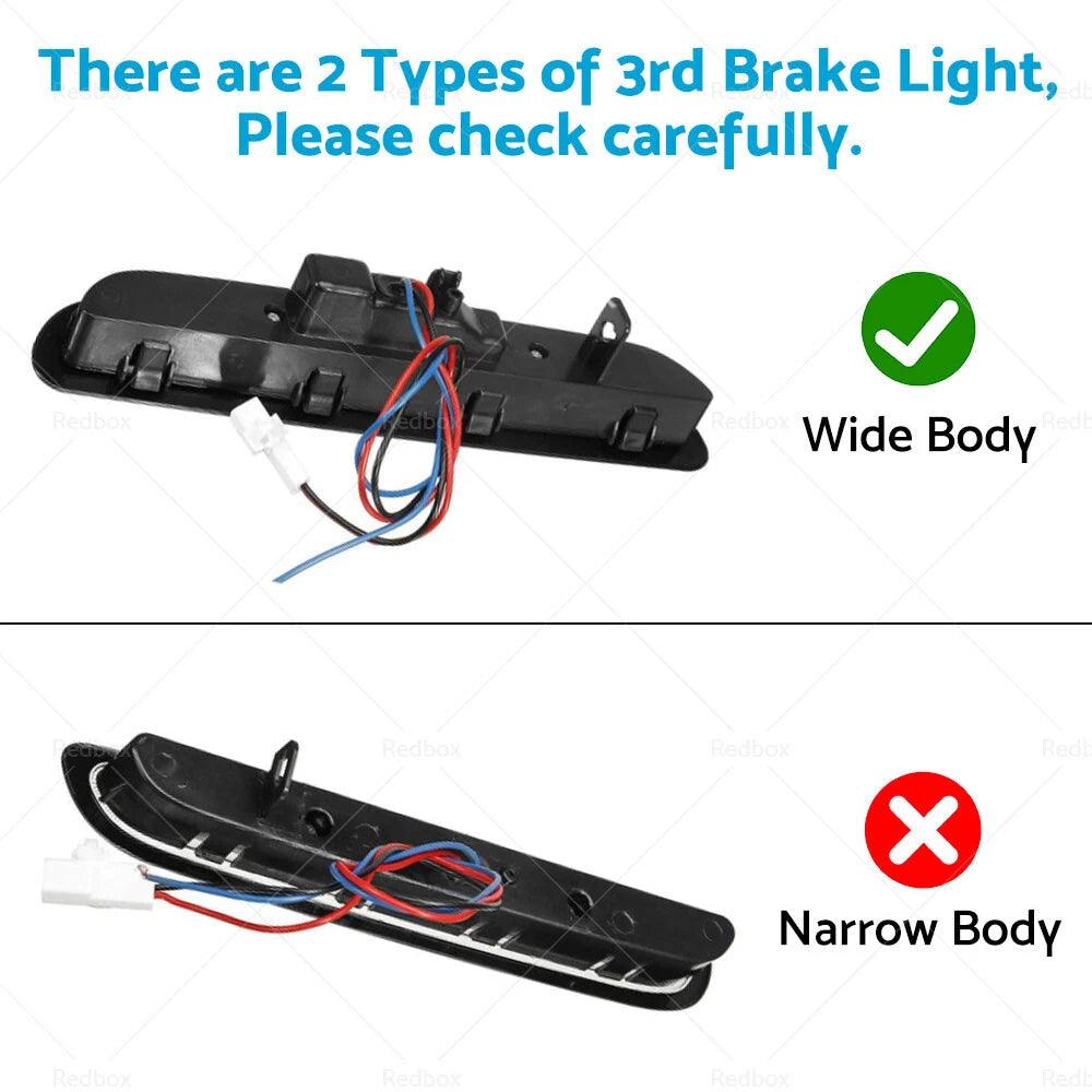 LED High-Mount Stop Lamp Rear Brake Light for Toyota Hiace (2005–2013)