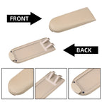 Beige Leather Center Console Armrest Cover for VW Jetta Beetle (1999–2009)
