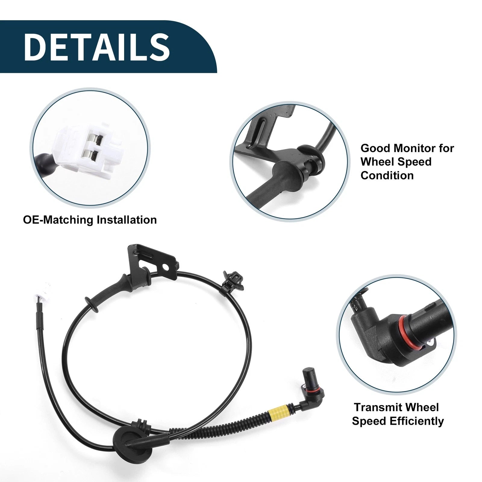 ABS Wheel Speed Sensor No. 956811R100 for Hyundai Accent (2012–2017)