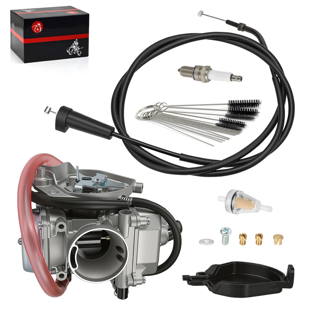 Carburetor & Throttle Cable for Arctic Cat 250 300 2x4 4x4 (2001–2005)
