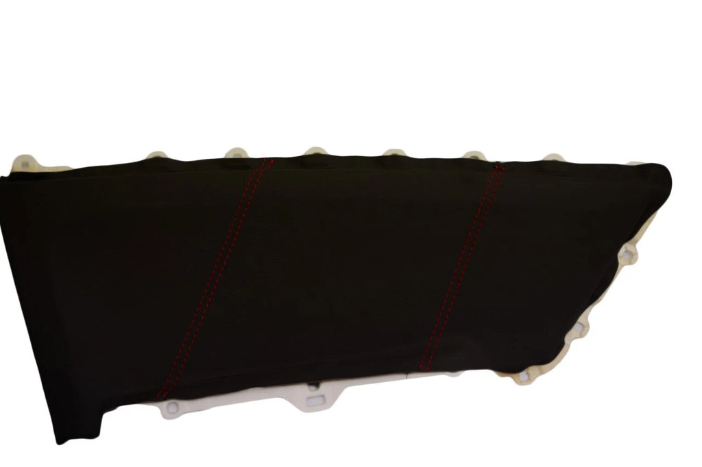 Synthetic Leather Door Panel for Honda Civic Coupe (2012–2015) Red Stitch