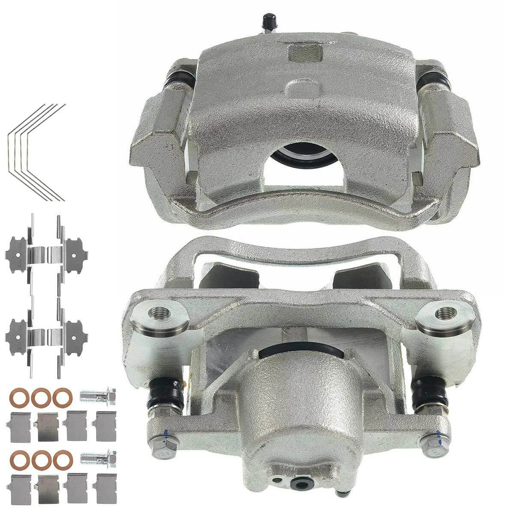 Set of 4 Brake Calipers w/ Bracket for Ford Fusion (2006–2012)