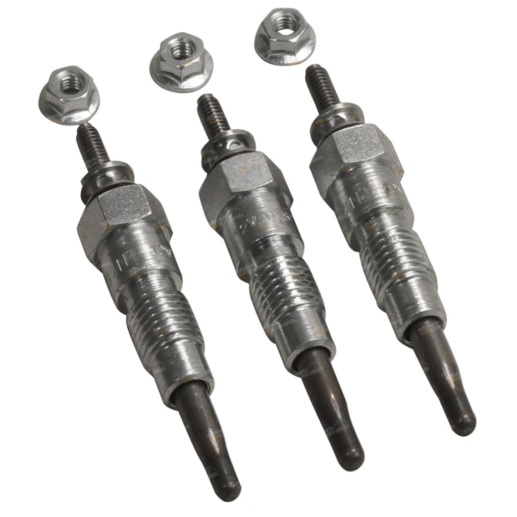 3 x Glow Plugs for Kubota L2002 L1802 D1302 D1402-L D1102