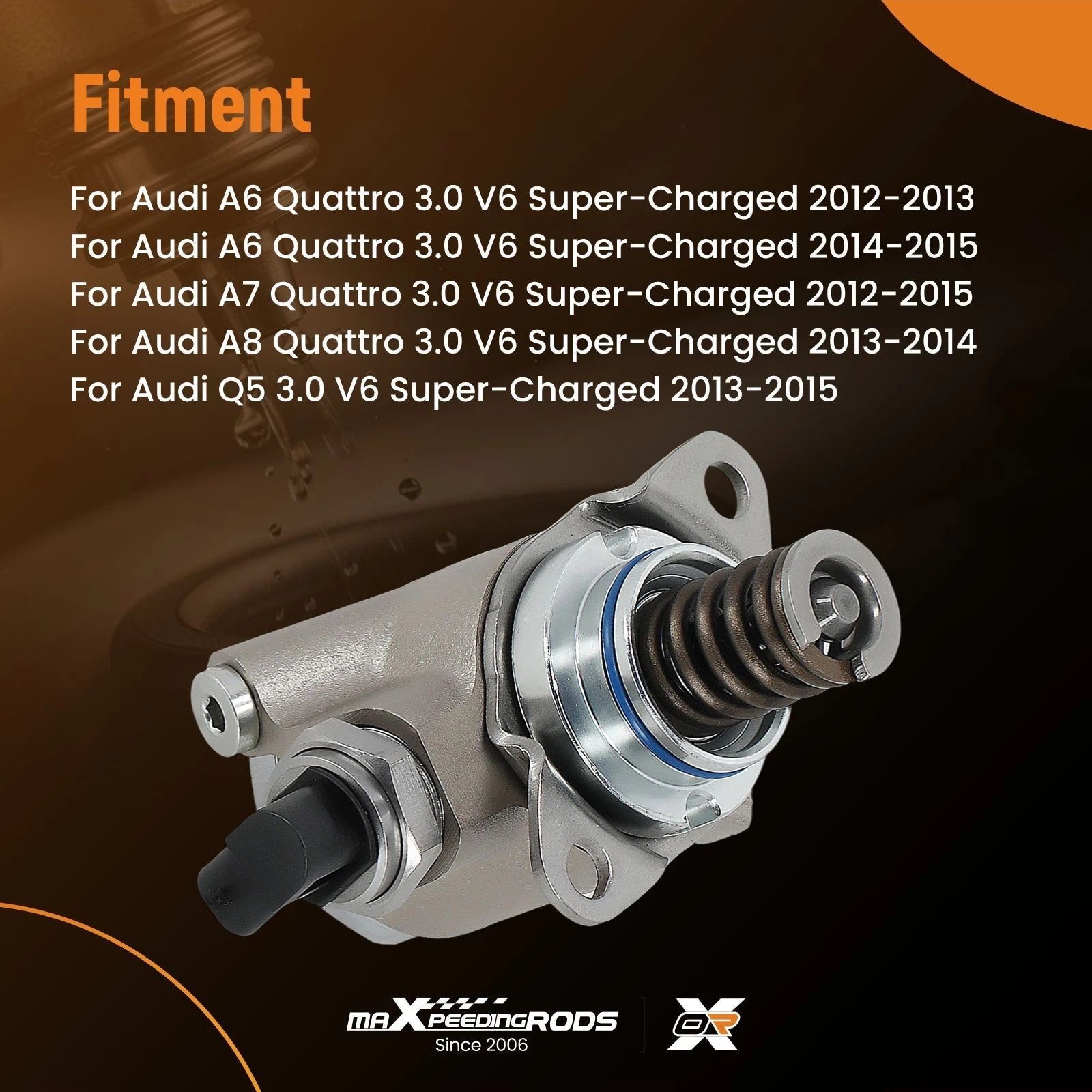 High Pressure Fuel Pump for Audi Q5 Q7 S4 S5 SQ5 (2018–2019)