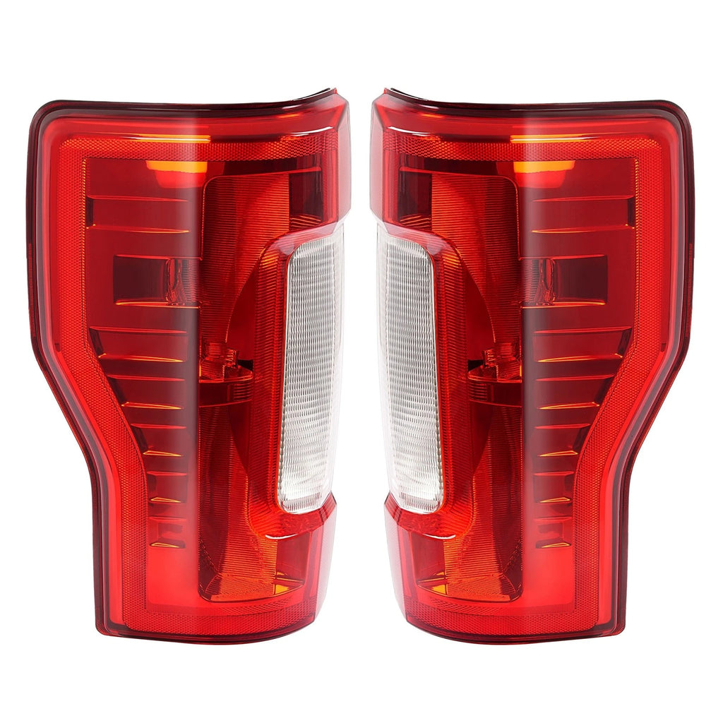 Halogen Tail Lights Pair for Ford F-250 Super Duty (2017–2019) W/O BSD