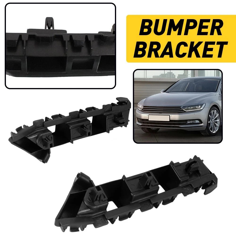 Set of 2 Front Bumper Retainer Brackets for Volkswagen Passat (2012–2015)