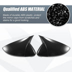 Pair Rearview Mirror Cover Overlay for Volkswagen Golf MK7 (2015–2021) Carbon Fiber
