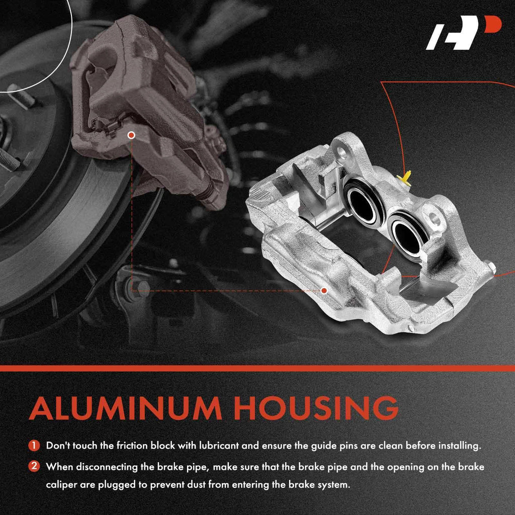 Pair Front Brake Calipers for Chevrolet Chevelle (1964–1977)
