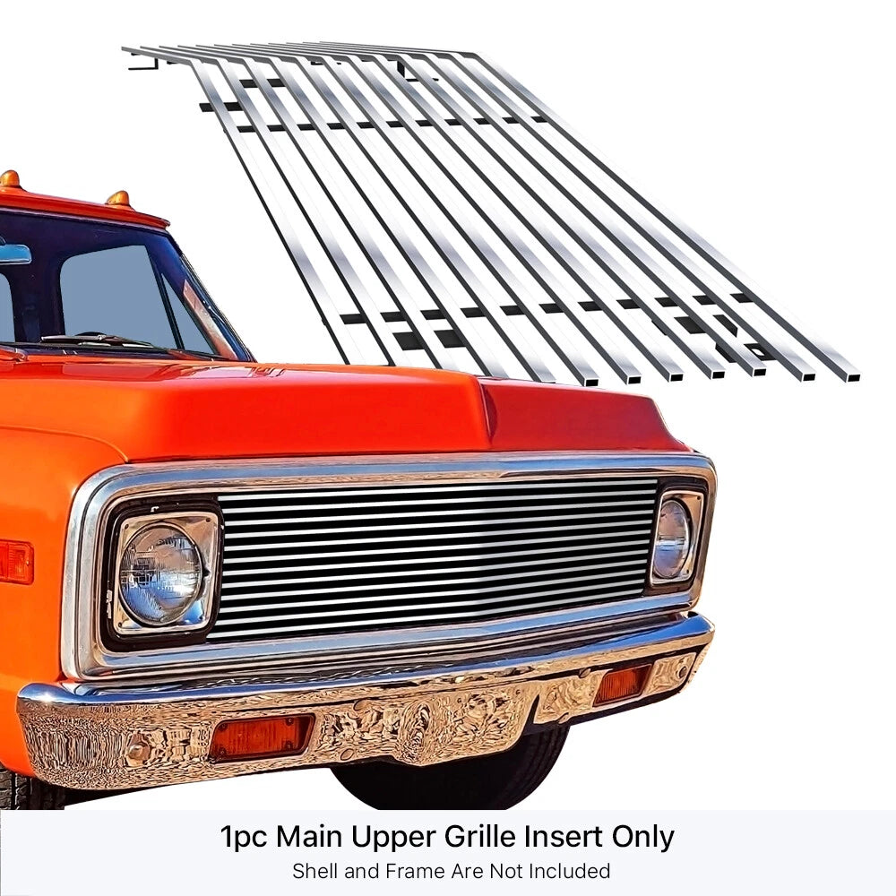 Stainless Chrome Billet Grille for Chevy C/K Pickup/Suburban (1969-1972)