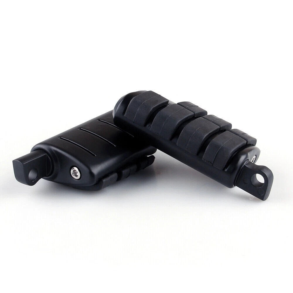 Dually Footpegs for Harley Softail Sportster Dyna Glide Fat Boy Road King (B)