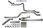 2.5" Dual Exhaust Kit for Toyota Tundra (2014–2021) No Muffler Corner Exit