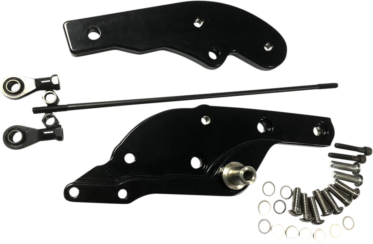 3" Forward Control Extensions for Harley FL/FX (056319) - Black