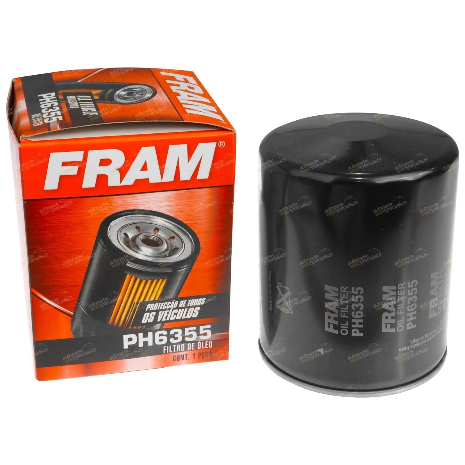 Engine Oil Filter UF 2.5L 4cyl WL Mazda B2500 (1996 - 1999)