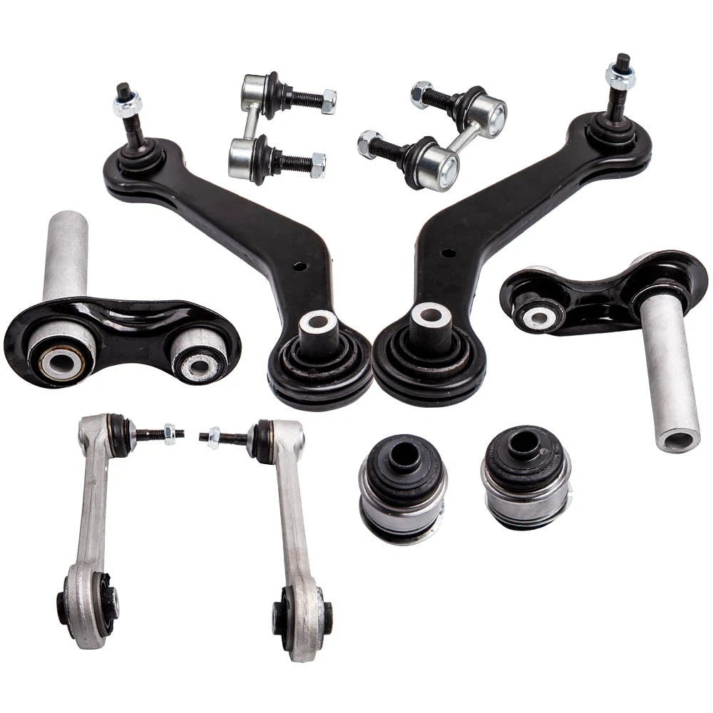 10X Suspension Rear Control Arms Ball Joint Kit For BMW X5 4.4i 4.6is 3.0i 2.5i