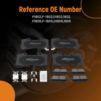 Ceramic Brake Pads Kit for Chevrolet Colorado GMC Canyon (2015–2020)