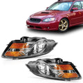 2X Headlight Set for Subaru Legacy (2005–2007)