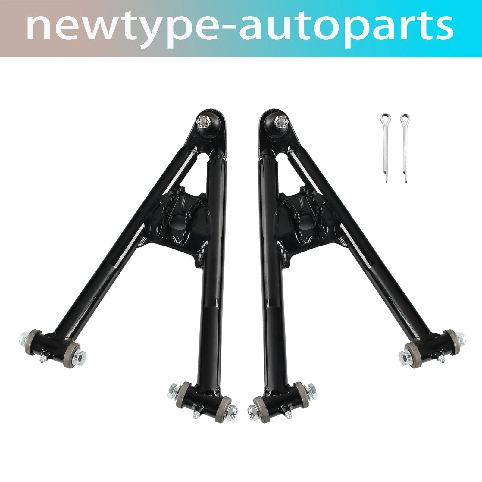Front Lower A-Arms for Yamaha Raptor 700 YFM700R (2006–2009) Black