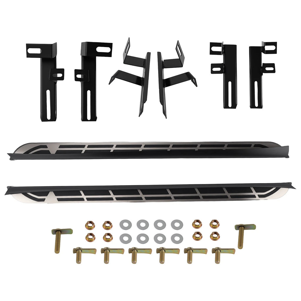 Black Running Board Side Steps for Toyota Highlander (2020–2025)