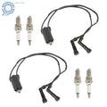 Ignition Coil & Spark Plug Set for Honda Goldwing 1100 1200 CB650 CB750C (1975–1987)