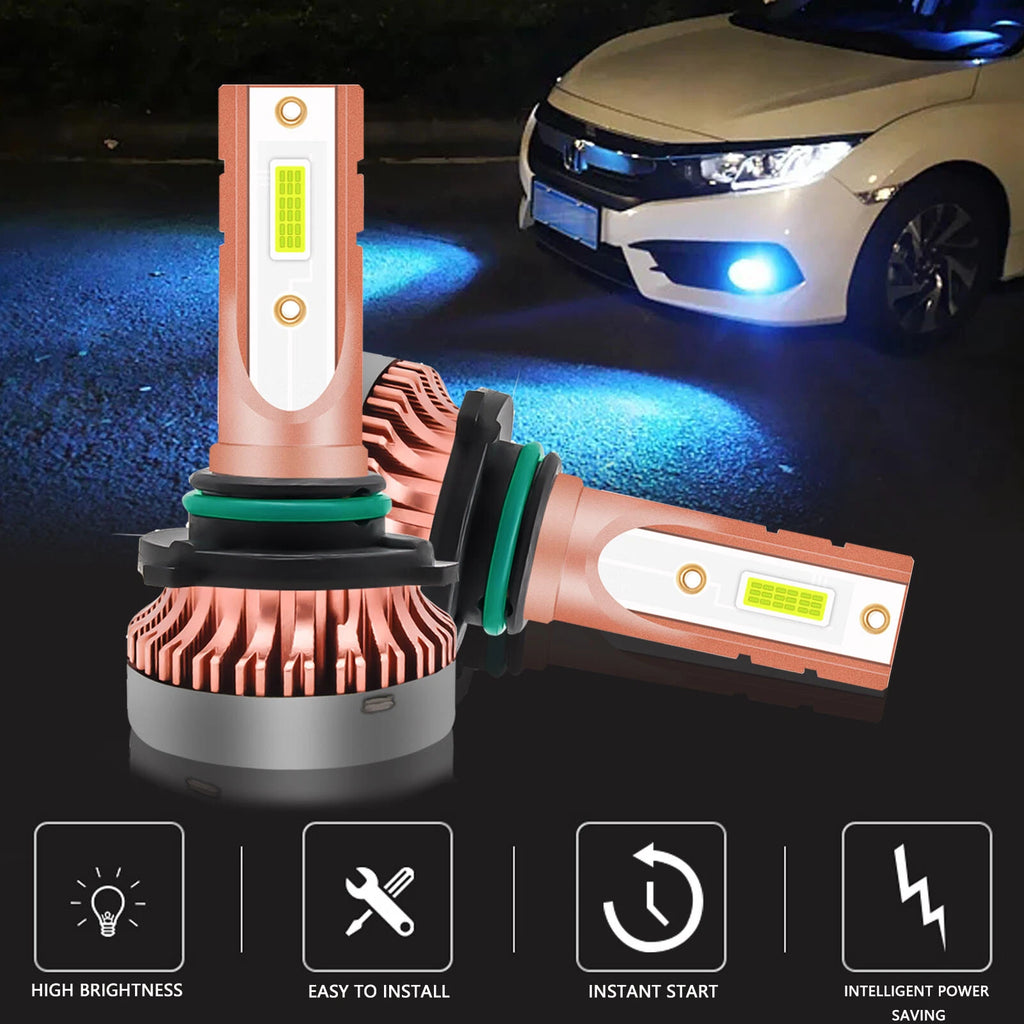 COB LED Ice Blue 8000K Super Bright for Daytime Running Light Fog Light (-)