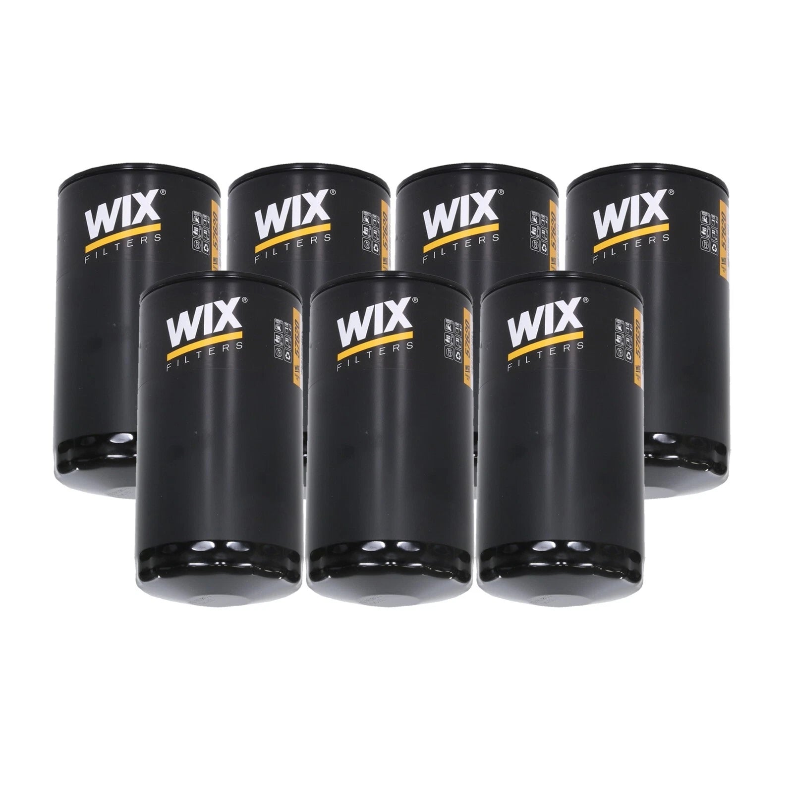 Set of 7 Engine Oil Filters for Dodge Ram Sterling Truck L6 TDI