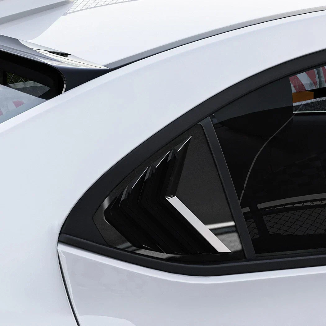 Rear Side Window Quarter Glass Louver Cover for Subaru WRX STI VB (2022–2025)