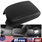 Leather Center Console Lid Armrest Cover for Ford Taurus (2010–2019)