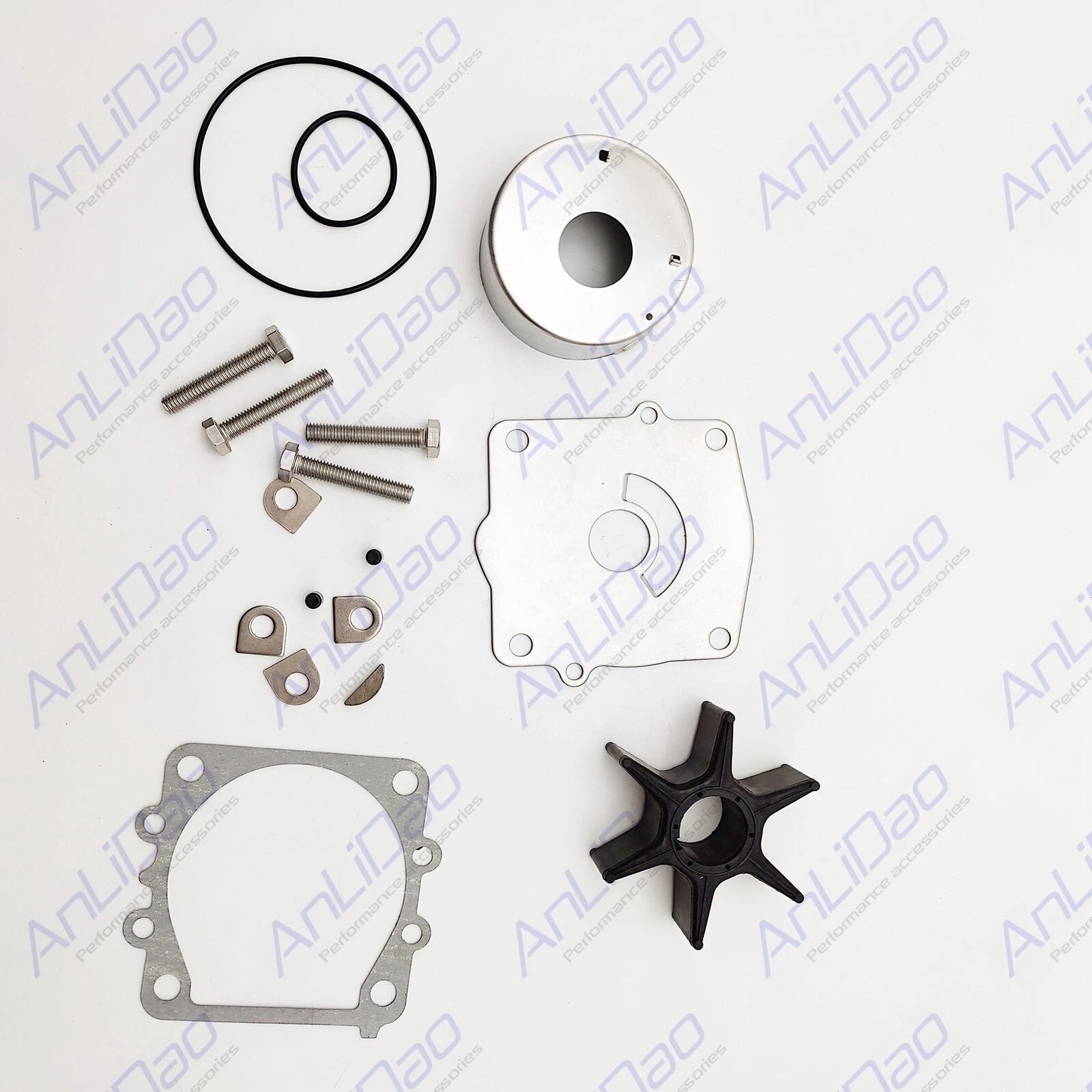 Water Pump Repair Kit for Yamaha F115 (2002–Present) 68V-W0078-00-00