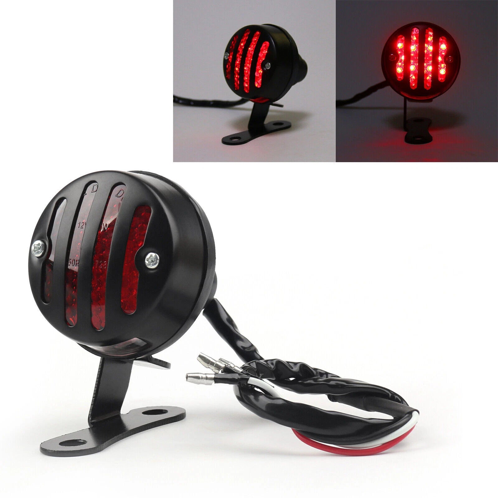 Grill Housing Red Rear Taillight for Hy Cafe Racer (T9)