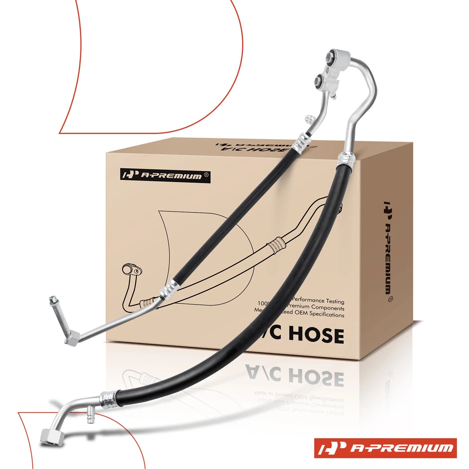 A/C Suction & Discharge Line Hose for Chevrolet C1500 C2500 C3500 (1990–1999)
